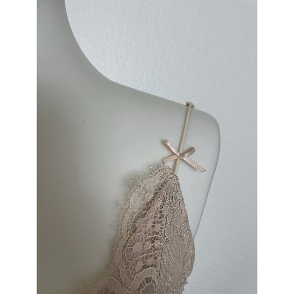 Chrissy Teigen Revolve Lingerie Bodysuit Teddy Sheer Mesh - Picture 3 of 14